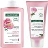 KLORANE Shampoo alla Peonia BIO + Klorane Balsamo Dopo 1 pz Set