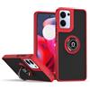 BORYA Cover per Oppo Reno13 F 5G(4G)/Reno13 FS/13F/13FS, Ultra Sottile Antiurto TPU+PC Bumper Custodia, Morbida Smerigliato Traslucido Silicone Case con Magnetico Supporto, Rosso