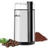 Wancle Macina Caffè, Wancle Macina Caffe elettrico, Macinatore di spezie silenzioso, mulino da caffè one touch, utilizzato per fagioli, spezie, ecc., con spazzola pulita, acciaio inossidabile