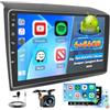 Roinvou 4+64G Android Autoradio per Fiat Ducato/Citroen Jumper/Peugeot Boxer 2011-2022 CarPlay Android Auto, 9 Pollici IPS Touch Screen WI-FI GPS Bluetooth 32EQ FM/RDS SWC Telecamera Posteriore