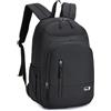 BAGZY Zaino Ryanair 40x20x25 Zaino da Viaggio Aereo Bagaglio a Mano Piccolo Zaini Antifurto Borsa Da Cabina Impermeabile Zainetto Porta PC per College Scuola Donna Uomo Nero