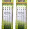PRO FILSTAR Set di 10 Ami da Pesca con Filo Trecciato e Cuneo - Amo N7,Corda Intrecciata 10cm,DIA 0.12mm - Method Feeder - Hair Rig - Boiles Carpfishing - Pesca Accessori Carpa - Attrezzatura da Pesca
