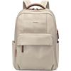 GOLF SUPAGS Zaino per laptop da Donna Borsa per Computer Zaino Casual Adatto a Zaini da Viaggio da Lavoro per Notebook da 15,6 Pollici (Albicocca)
