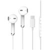tiloqua Cuffie USB C，Type C con Microfono Chiama Chiaramente Hi-Fi Stereo Auricolari USB C con filo In-Ear Cuffie