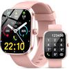Kuizil Smartwatch Donna con Effettua o Risposta Chiamate, 1.91" Orologio Smart watch con Sonno/Cardiofrequenzimetro, SpO2, Fitness Tracker, Contapassi, 100+ modalità Sportive, IP68 Impermeabile
