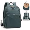 GOLF SUPAGS Zaino Porta PC Donna 14 Pollici, Impermeabile Borse del Laptop di Lavoro, Zaino da Viaggio College (Verde Scuro)