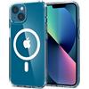 Spigen Cover Ultra Hybrid MagFit, Compatibile con MagSafe, Custodia Magnetica per iPhone 13 - Bianco
