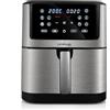 LEHMANN LHODF-1880 - Friggitrice ad aria calda XXL 8 l, 1800 W, 8 in 1 con 10 programmi, fino a 200 °C, friggitrice senza olio con tecnologia Air Fry, grigliare, cuocere, fermentare, disidratare