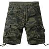 Generico Shorts Uomo Cargo Estivi Pantaloni Corti Lavoro Tasche Laterali Larghi Casual Pantaloncini Militari Mimetici Cargo Shorts Sportivi Vintage Elasticizzati Pantaloncino Bermuda Trekking Fitness