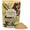 FRISAFRAN | Radici di Liquirizia macinata BIO | RADICE IN POLVERE | Liquirizia pura | bastoncini liquirizia polvere | Radici di liquirizia | stecche liquirizia | Direttamente dal produttore | 200g