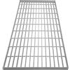 Monster Shop Griglia zincata del pavimento passerella pannello di drenaggio grondaia sfiato acciaio resistente alle intemperie zincato 1000mm x 500mm x 30mm 4mm spessore del metallo 500kg capacità di carico