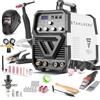 STAHLWERK Saldatrice combinata 3 in 1 AC/DC TIG 200 Plasma ST IGBT - set completo - TIG e MMA fino a 200 A, taglio al plasma fino a 50 A, acciaio inox, rame, alluminio, titanio
