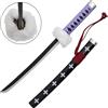 MINI KATANA ORNAMENTALE IN BAMBOO DI TRAFALGAR LAW CON SUPPORTO DA TAVOLO