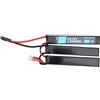 BLUEMAX POWER Batteria Lipo 11.1v x 2600mAh 20C TRIPLE BLUEMAX POWER