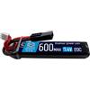 BLUEMAX POWER Batteria Lipo 7.4v x 600mAh 20C BLUEMAX POWER