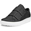 ECCO Sneaker da Donna Soft 60 con Due Cinturini Premium, Nero, 40/41 EU