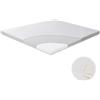 EGOHOME EGO Home Coprimaterasso in memory foam, 140 x 190 cm, altezza 5 cm, traspirante, coprimaterasso, topper per letto e letto a molle, rivestimento Waschba
