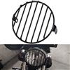 Natgic - Griglia universale per faro delle moto, in metallo, da 17,8 cm, montaggio laterale con viti da 8 mm a 10 mm