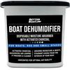 Better Boat Deumidificatore per barca, assorbe l'umidità e rimuove gli odori di carbone per eliminare l'odore umido e l'umidità, nessuna ricarica per cantina, armadio, casa, camper o barca, senza profumo, 1