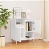 prissent Credenza Ingresso 60x35x70 cm Buffet Soggiorno Bianco Mobiletti Per Soggiorno Credenza Cucina Salvaspazio Vintage Credenza Bagno Mobiletto Basso Multiuso
