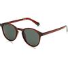 POLAROID PLD AM01/S Occhiali, Marrone, 50 Unisex-Adulto