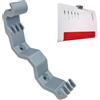 Decoralin Supporto da parete compatibile con Fritz!Box 7530, 7530 AX, 7510, 5530, 4050, 6850 LTE/5G - Supporto router a parete - Grigio