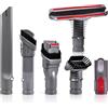 KEEPOW 6 pezzi accessori aspirapolvere per Dyson V6 V7 V8 DC33 DC34 DC35 DC59 DC62 compatibile con accessori Dyson, kit di ricambio accessori spazzola ugello pavimento