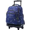TOTTO Zaino Scuola Ruote T-Rex Blu Unisex-Adulto Blu 60