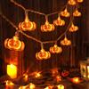 MUCHER Indoor 20 Bianco Caldo Micro LED 3M USB Autunno Halloween Zucca Stringa Luci Fata