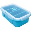 webake Contenitori per Freezer per alimenti in silicone con coperchio
