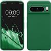 kwmobile Cover per Google Pixel 8 Pro Custodia - Back Case per Smartphone in Silicone TPU - Protezione Gommata - pixie green
