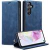 Monweicz Cover Compatibile con Samsung Galaxy A35, Custodia Portafoglio con Slot per Scheda, Protezione Completa Premium in Pelle PU, Flip Libro Magnetica Samsung Galaxy A35, Blu
