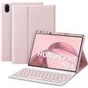 Bettdow Tastiera Custodia per Honor Pad X8A 2024, Layout Italiano Tastiera Staccabile e Cover Custodia Protettiva per Honor Pad x8a 11 2024, Rosa