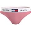 Tommy Jeans Donna Slip Intimo, Rosa (Tickled Pink), L