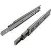 INDAUX Guide A Sfere Con Premi E Apri Push Cassetto L550 Estrazione Totale Portata 50Kg