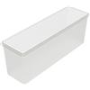 Emuca - Vassoio ausiliario per armadi e cabine armadio Quartz, Tecnoplastica