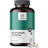 HealthyWorld® Complesso di magnesio - 180 Capsule Vegetali - 5 forme: Ossido, Citrato, Bisglicinato, Malato e Ascorbato - Supporto per Muscoli, Ossi e Sistema Nervoso - Scorta per 6 mesi