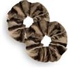 Leirinik Velvet Scrunchie - Elastici per capelli di alta qualità, 100% poliestere, effetto velluto, per donne e ragazze, per tutti i tipi di capelli, per capelli