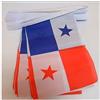 AZ FLAG Ghirlanda 6 Metri 20 Bandiere Panamá 21x15cm, Bandiera Panamense 15 x 21 cm - Festone Bandierine