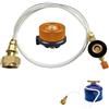 Limeow 1 Pc Tubo Gas Bombola Tubo Gas Gpl Bombolette Gas Campeggio Adattatore Gpl Auto Regolatore Gas Fornello a Gas Da Campeggio Fornello Per i Viaggi Il Campo Il Picnic In Campeggio