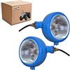 Bajato Luce Blu Fari Assemblaggio Con 12v Lampadine Competitivo per David Brown 700 900 800 1400 1200 Serie Massey Ferguson 35X 35 65 765 Custodia/IH Trattore B250 B275 B414 B444