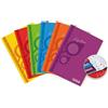 RAMBLOC Protect Quaderno A4 Rigo C - 64 Pagine Carta 80 g/m² FSC - Preforato & Rinforzato - 6 Colori Assortiti