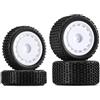 INJORA Pin Buggy Pre-Montato Pneumatici e Ruote per 1/24 Losi Micro-B, 4pcs