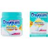Daygum Protex, Chewing Gum, Gusto Menta, Senza Zucchero, Con Xilitolo, Confenzione da 1 Barattolo e da 2 Astucci, da Portare Sempre con te e come Formato Scorta