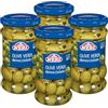 Neri Sottoli - Olive Verdi Denocciolate - Ideali come Condimento per Primi e Secondi piatti, Insalate e come Antipasto - Sapore Delicato e Gustoso - 4 Confezioni da 290 g