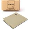 Generico Tovaglie monouso TNT 100x100 cm resistenti tipo stoffa confezioni da 25 o 100 pezzi avorio beige bianco bordeaux nero grigio marrone tovaglie festa ristorante pizzeria copritavolo (25, Avorio)