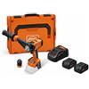 FEIN Trapano Avvitatore a Batteria ASCM 18 QM AS Set 5AH, 4 vel., Motore Brushless, Attacco QuickIN, Maschiature fino a M14, Forature seghe a tazza HM fino a 80 mm, 2 batterie 18V 5Ah e Caricabatterie