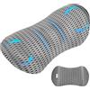 Gaethra Cuscino Lombare Ortopedico, Supporto Lombare Sedia Ufficio, Cuscino Schiena con Traspirante, Universale per Divano, Auto, Letto, per Alleviare Il Dolore Nella Parte, rivestimento in rete 4D