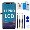 EFaith Display per iPhone 11 PRO 5,8 LCD Full HD Schermo di Ricambio 3D Touch Digitizer Assembly con Kit di Riparazione Completo + Protezione Schermo + Adesivo Impermeabile Modello A2160/A2217/A2215
