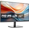 KOORUI E2411K Monitor PC 24 pollici, Full HD IPS 144HZ, 5ms, 1920x1080, Schermo PC HDMI1.4 e VGA, VESA 100x100 mm, Adaptive Sync, Inclinazione Regolabile, Pannello ultra Sottile